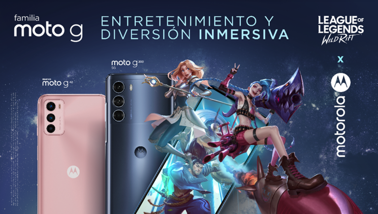 Motorola se une a Riot Games para seguir impulsando la industria móvil con Wild Rift